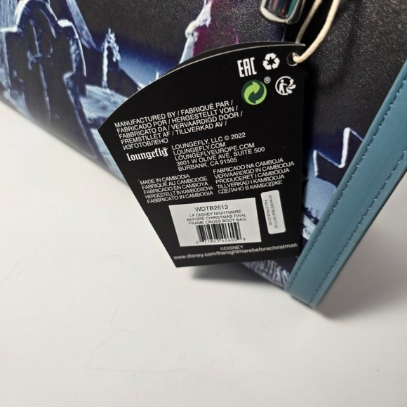 nightmare before Christmas Nbc disney the last frame purse handbag nwt - Picture 8 of 10